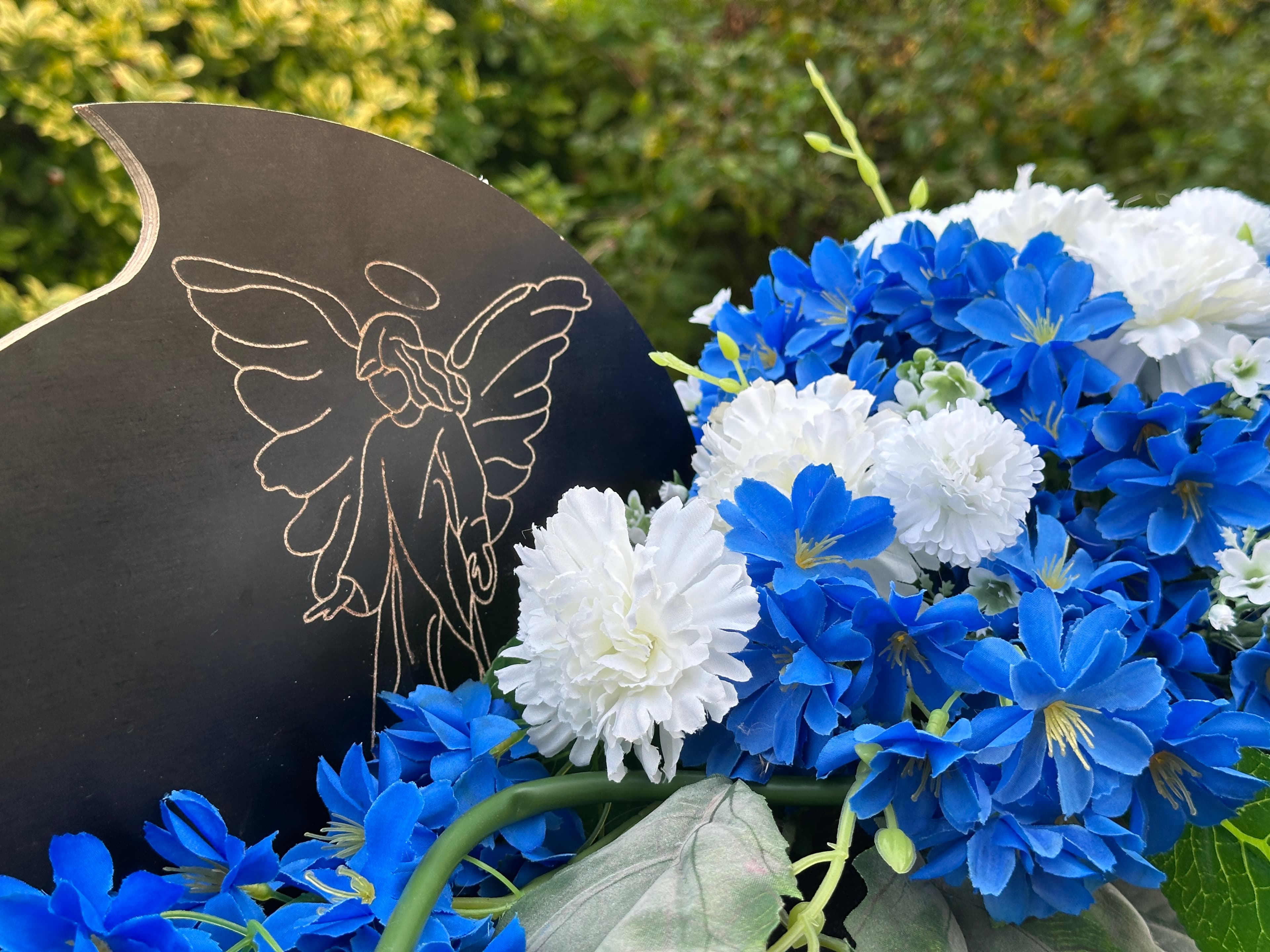 Błękit na podstawce