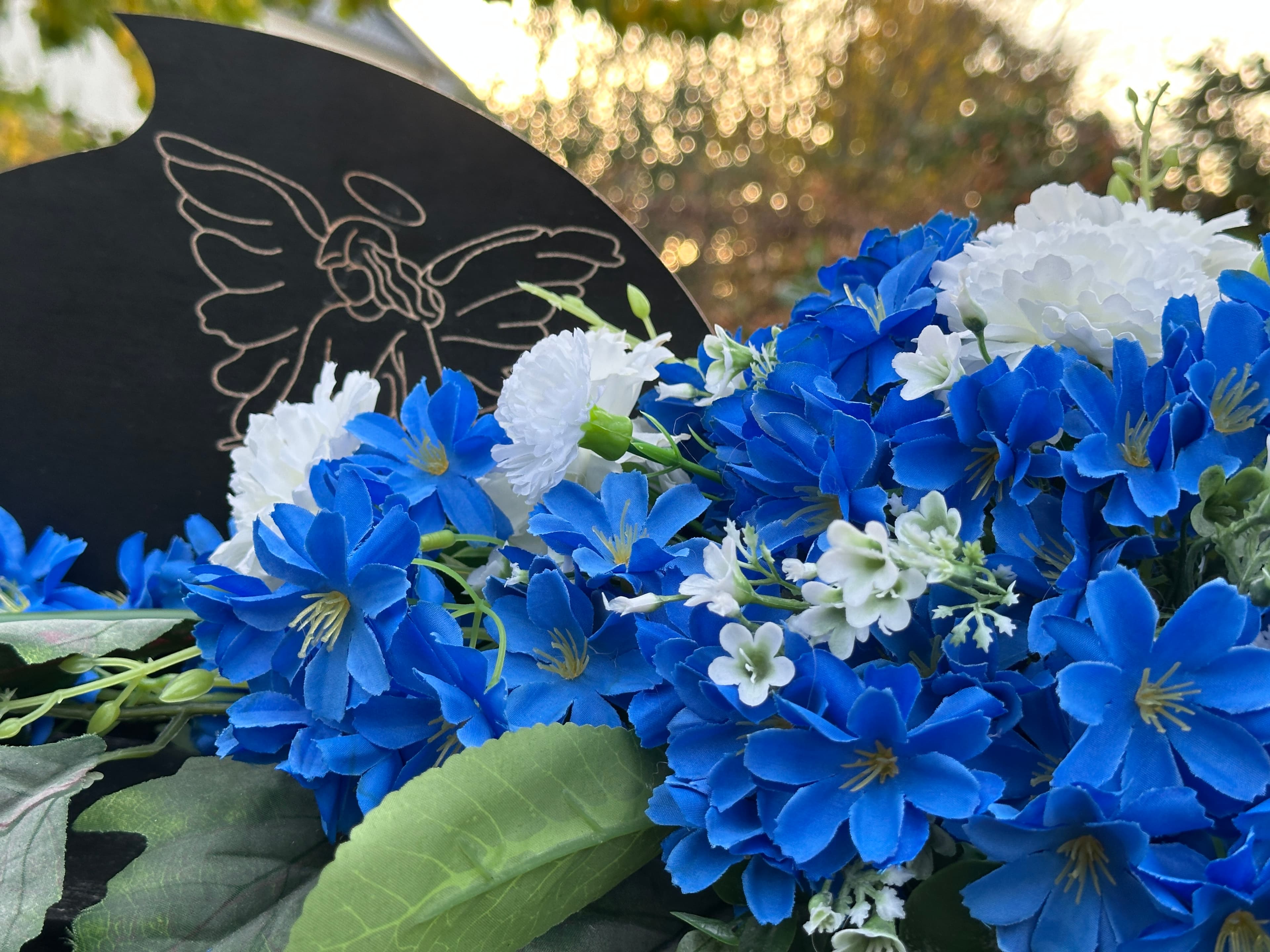 Błękit na podstawce