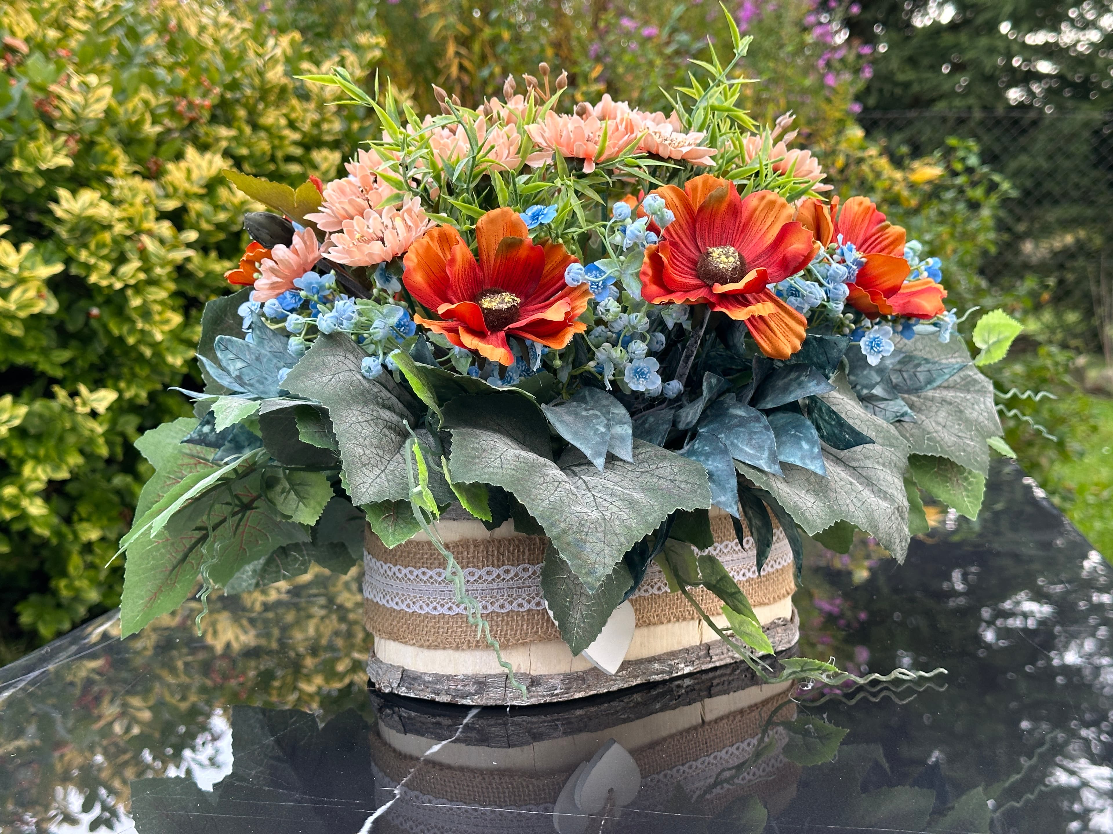 Kompozycja w koszyku