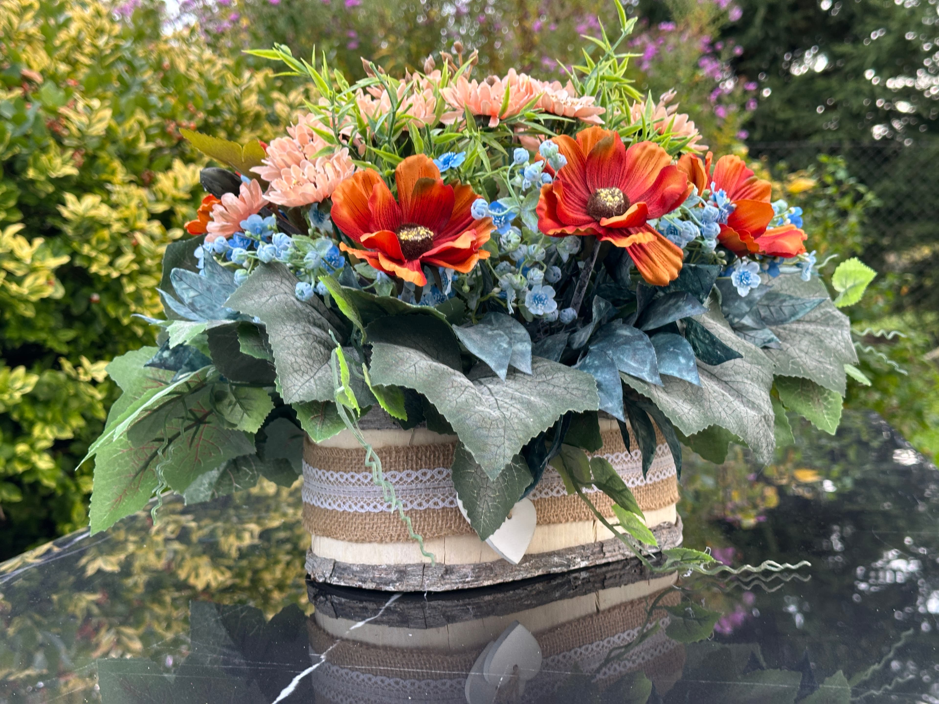 Kompozycja w koszyku