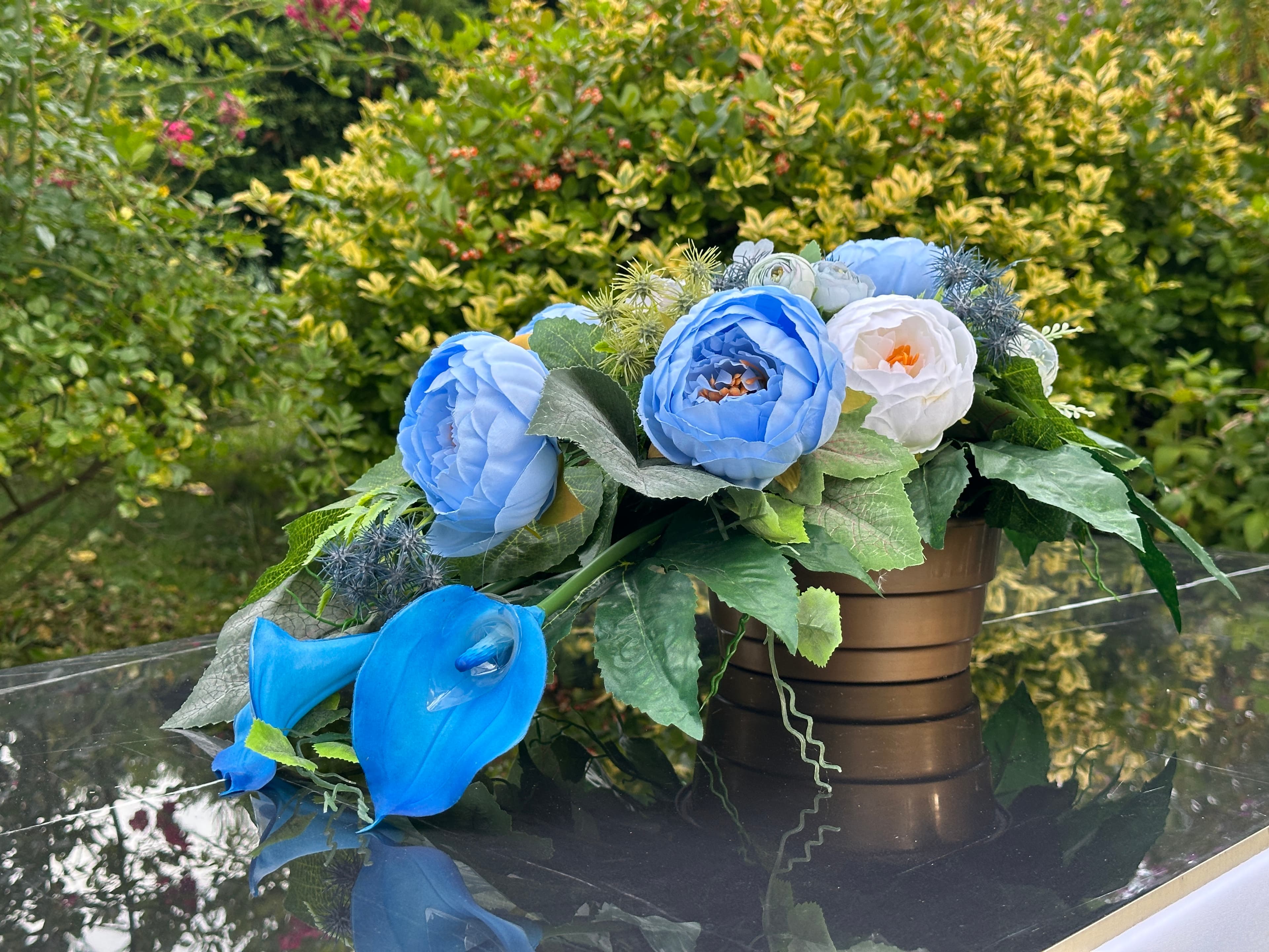 Kompozycja błękit mix