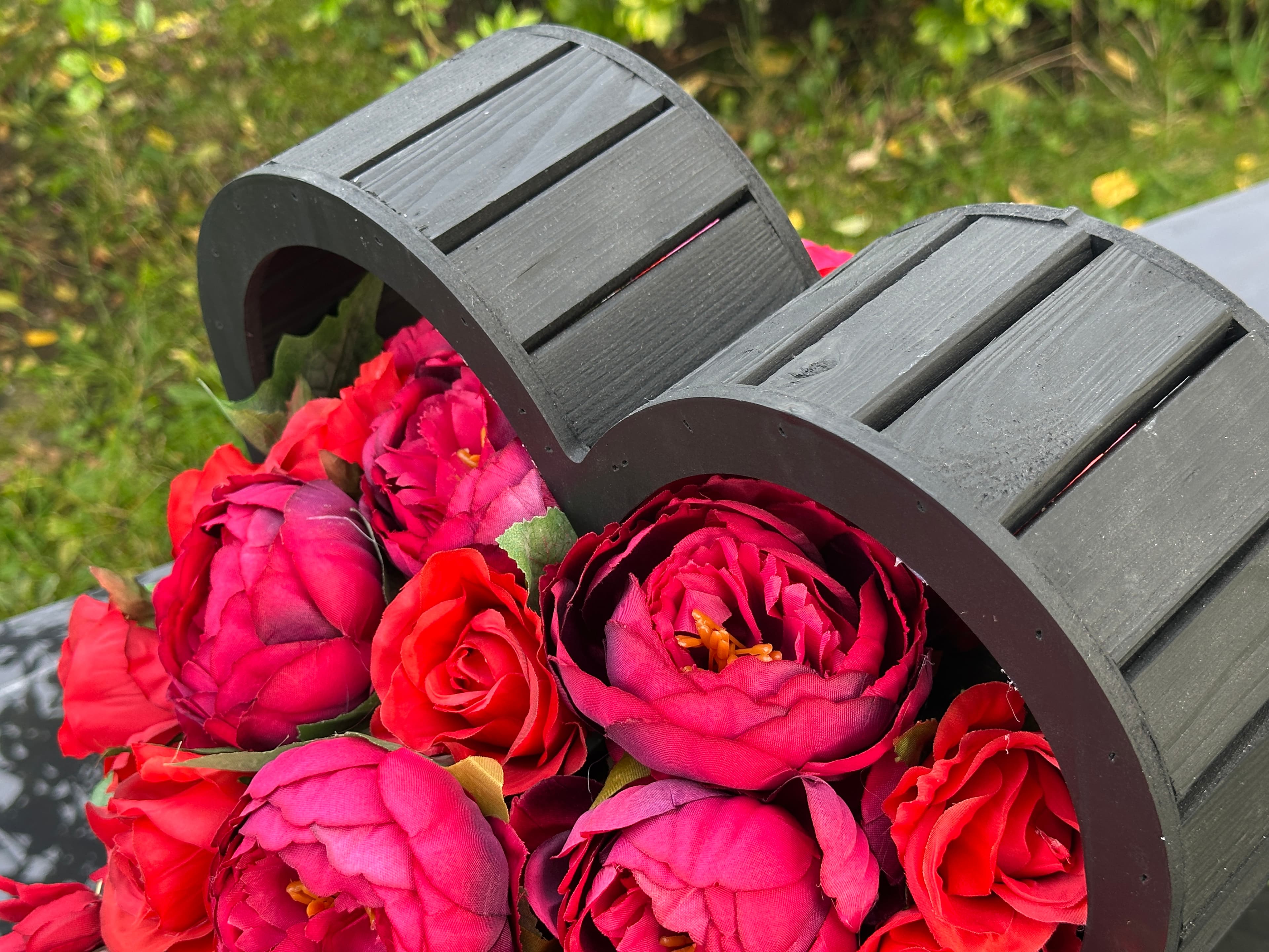 Kompozycja czerwone serce